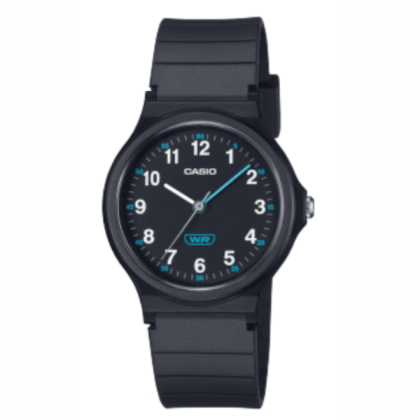 Casio General LQ-24B-1B Young Analog Silicone Band Women Watch 